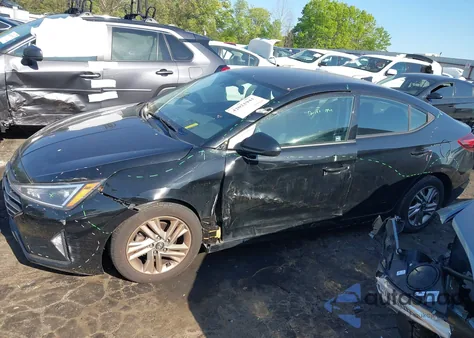 2019 Hyundai Elantra Sel from USA, damaged, VIN 5NPD84LF5KH456311